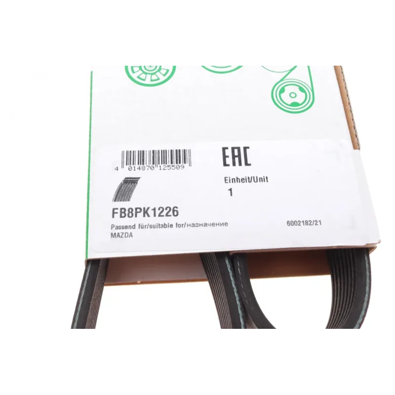 Ремінь генератора Mazda 3/5/6 2.0 DI/CD 02-10 (8PK1226)
