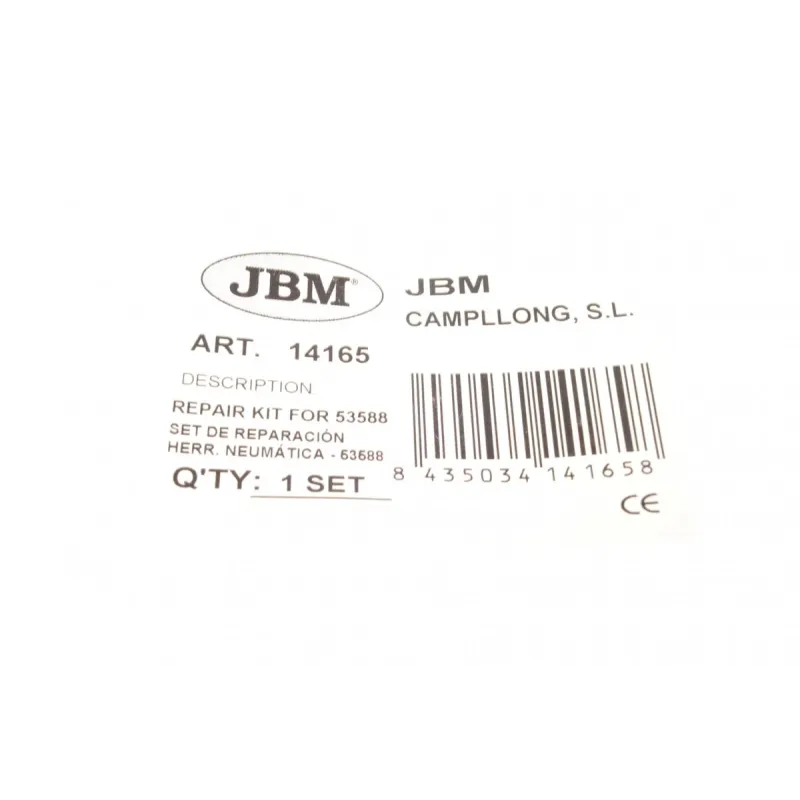 Ремкомплект для гайкокрута пневматичного JBM 53588 1/2