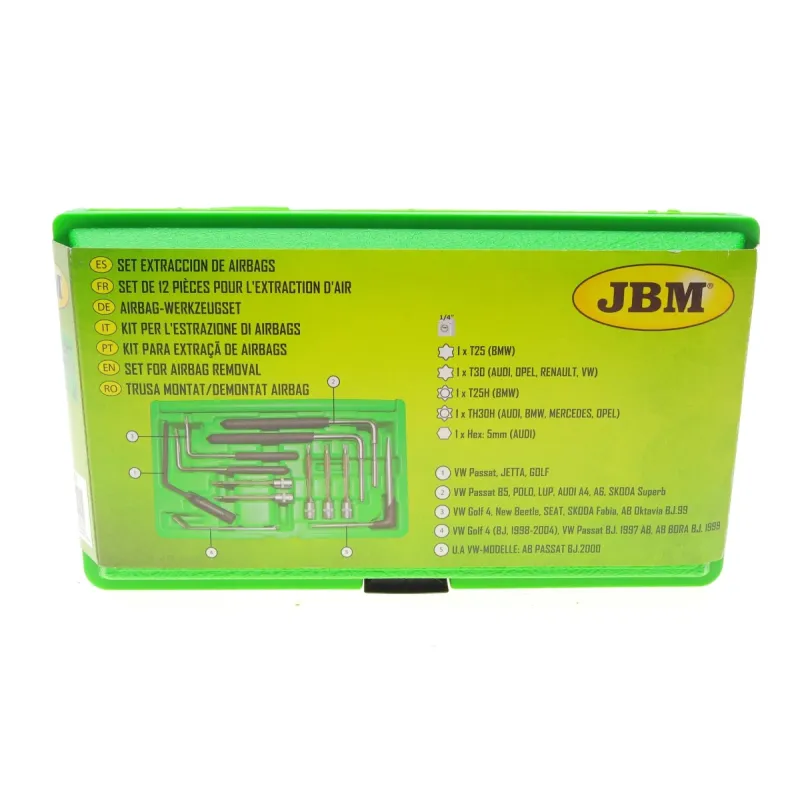 Набір інструментів для зняття подушок безпеки JBM 51501