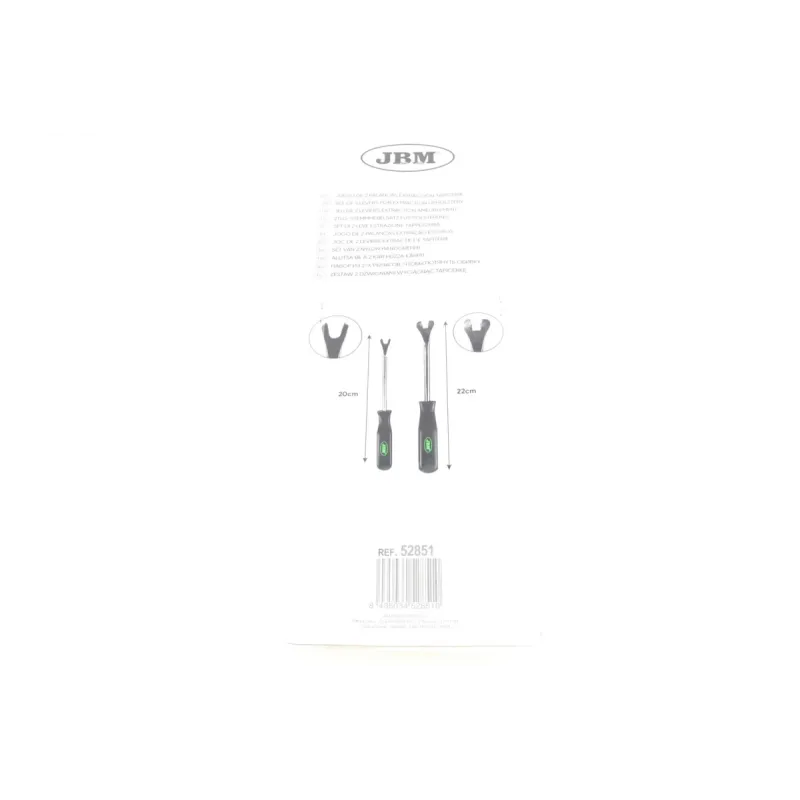 Знімачі оббивки JBM 52851 (к-кт 2шт, L1=200mm/L2=220mm)