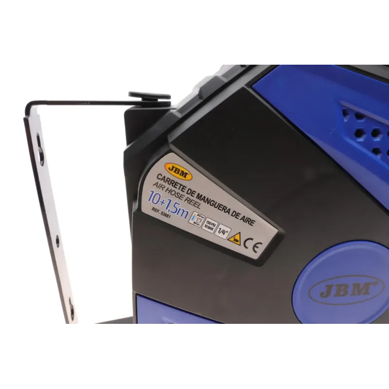 Шланг пневматичний на котушці JBM 53881 Ø8 мм L 11 м