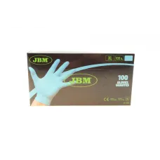 Рукавички нітрилові JBM 53986 XL 3.5 mil блакитні 100 шт.