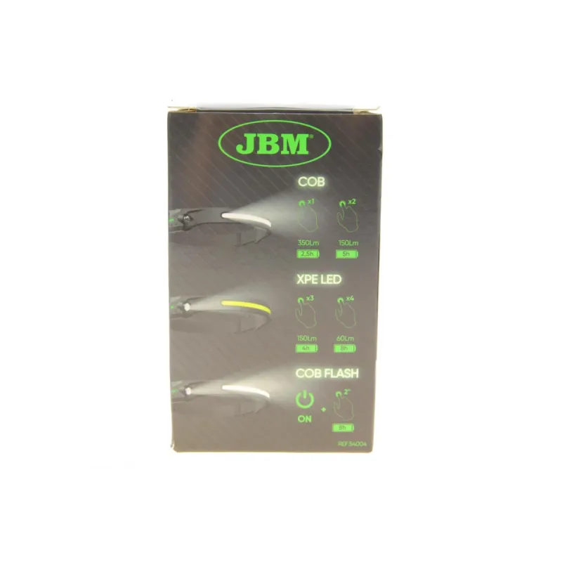 Ліхтар налобний JBM 54004 (COB/60-350Lm)