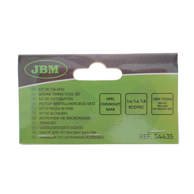 Набір інструментів для регулювання ГРМ JBM 54435 для Opel/Chevrolet/Saab 1.4/1.6/1.8 EcoTec