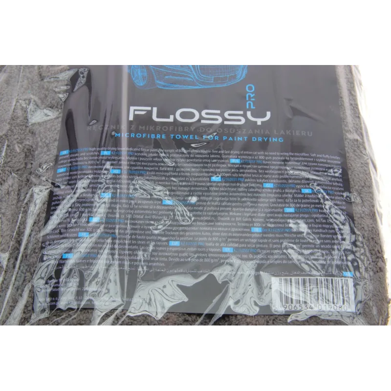 Рушник із мікрофібри K2 FLOSSY PRO 90x60 см D0220