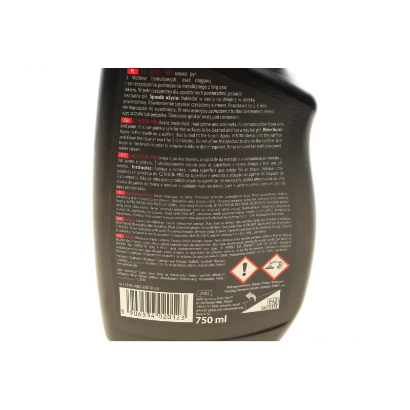 Засіб для очищення дисків K2 Roton Pro 750ml D1002