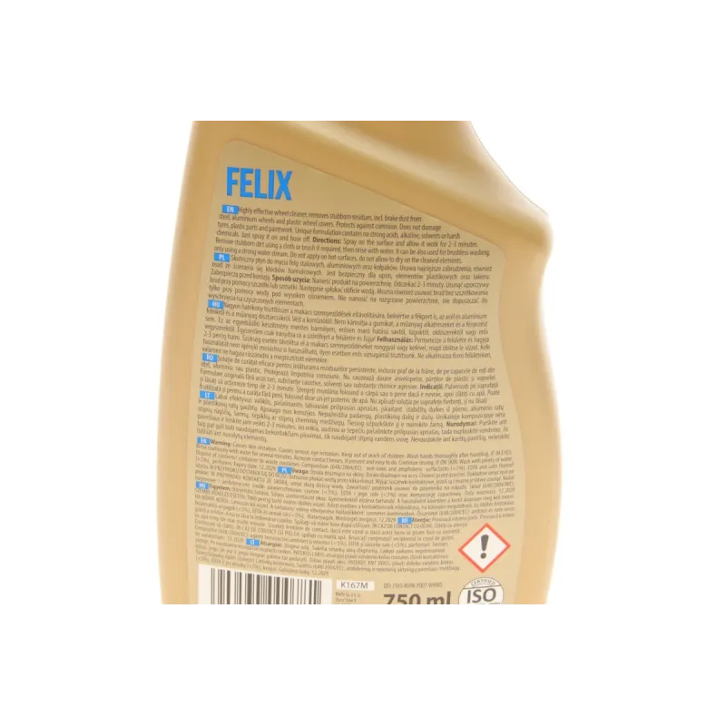 Засіб для очистки дисків Felix (770ml)