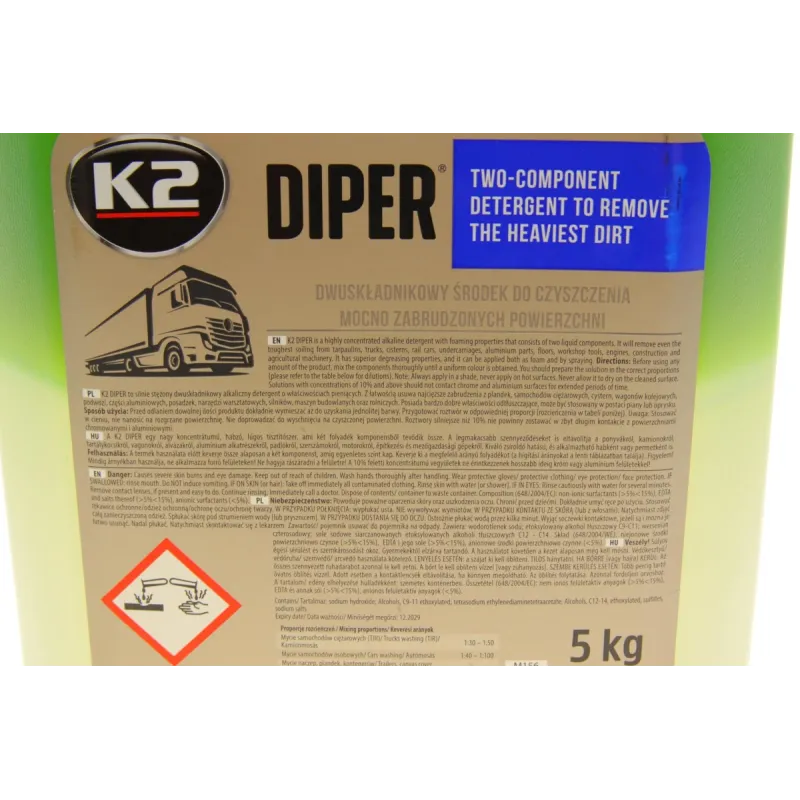 Шампунь для безконтактної мийки автомобіля Diper (5L)