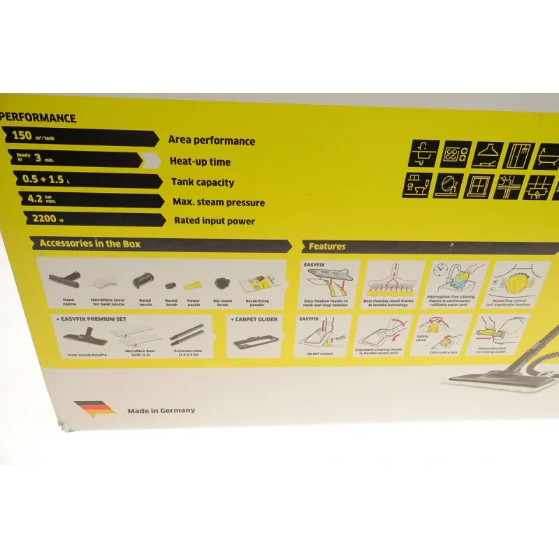 Пароочисник SC 5 EasyFix PREMIUM IRON PLUG KAERCHER 1.512-550.0