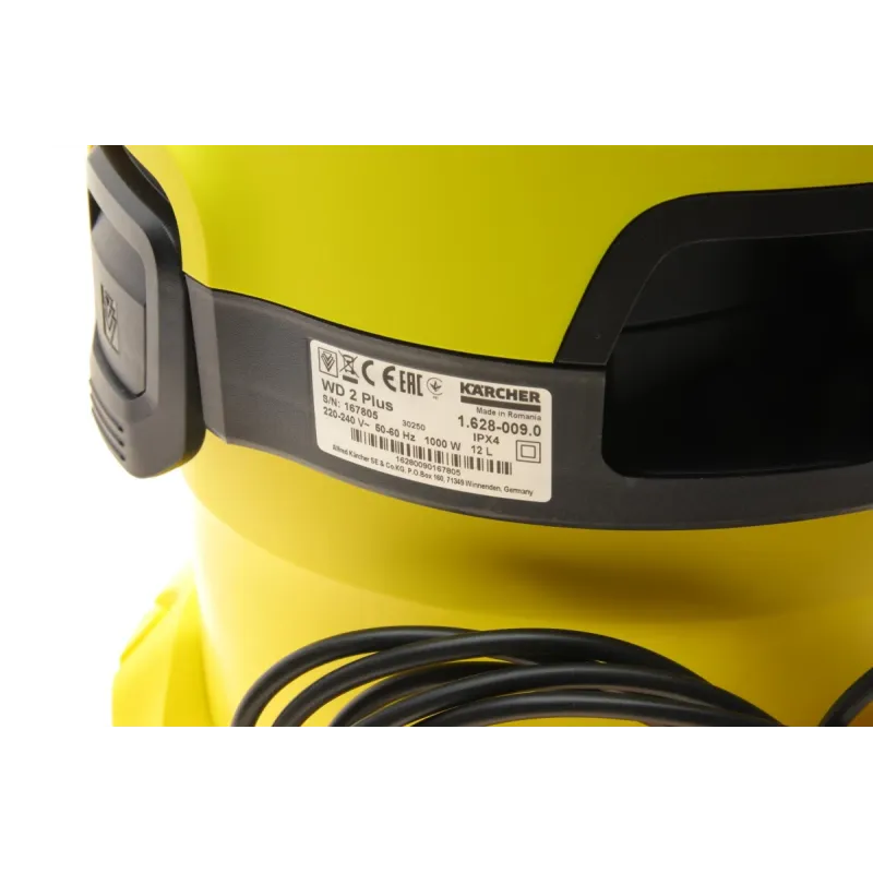 Пилосос для сухого/вологого прибирання KAERCHER WD 2 Plus V-12/4/18/C 1.628-009.0