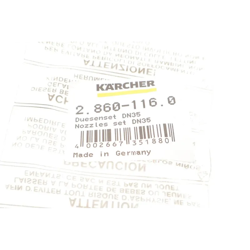 Комплект насадок для пилососа KAERCHER 2.860-116.0 для вологого та сухого прибирання