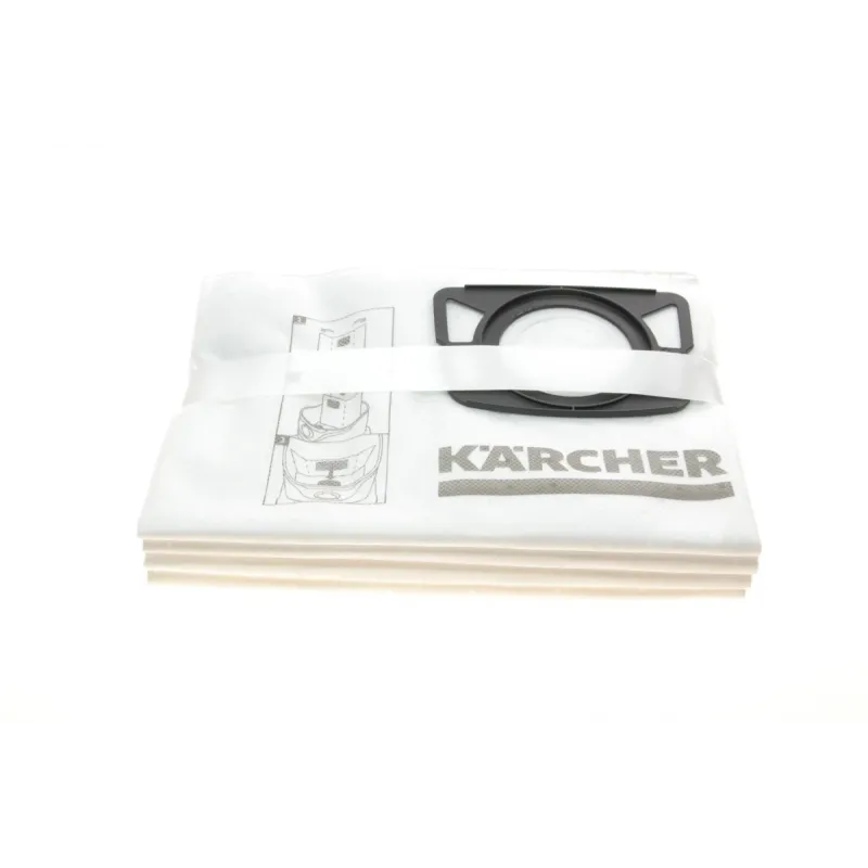 Фільтр-мішки флісові KAERCHER 2.863-314.0 для WD 2 Plus/WD 3/WD 3 Battery (4шт)