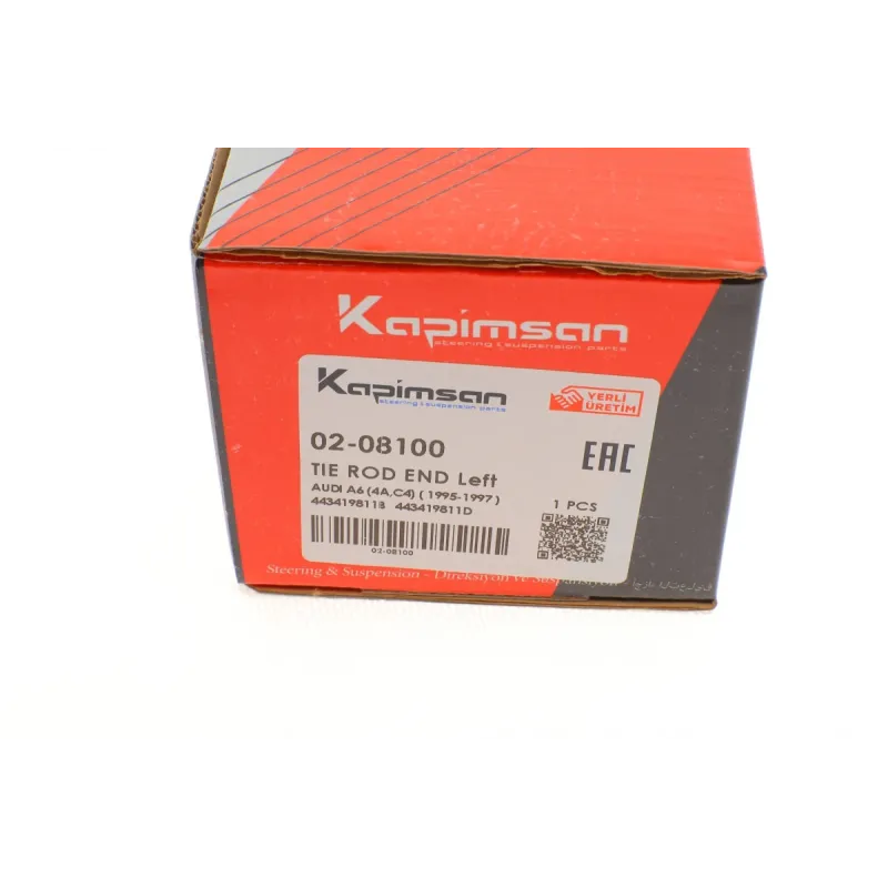 Наконечник рульової тяги лівий KAPIMSAN 02-08100 для Audi 100/A6 C3/C4