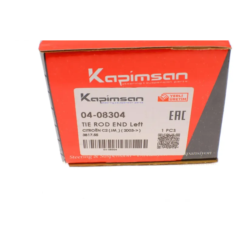 Наконечник рульової тяги лівий KAPIMSAN 04-08304 для Citroen C2/C3