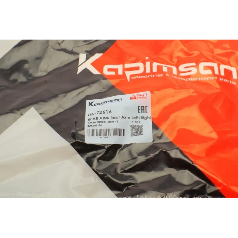Важіль підвіски поперечний KAPIMSAN 06-72616 для Renault Duster 2010-