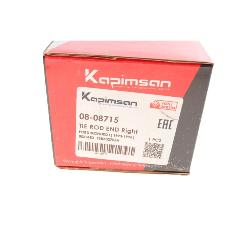 Наконечник рульової тяги правий KAPIMSAN 08-08715 для Ford Mondeo 1993-1996 (L=92mm)
