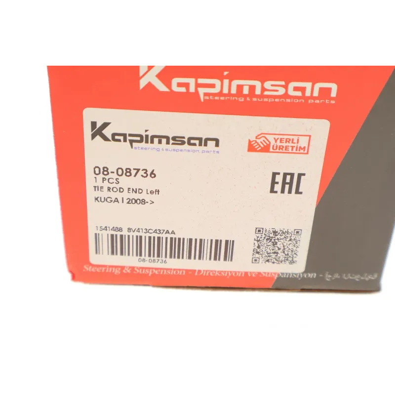 Наконечник рульової тяги лівий KAPIMSAN 08-08736 для Ford Kuga I 2008-2012