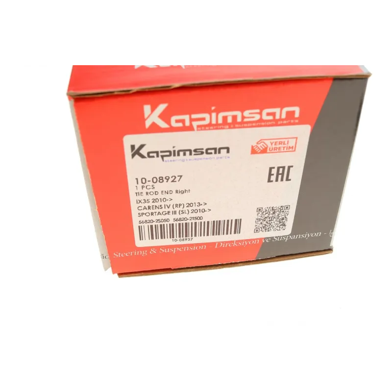 Наконечник рульової тяги правий KAPIMSAN 10-08927 для Hyundai ix35, Kia Sportage (2010-)