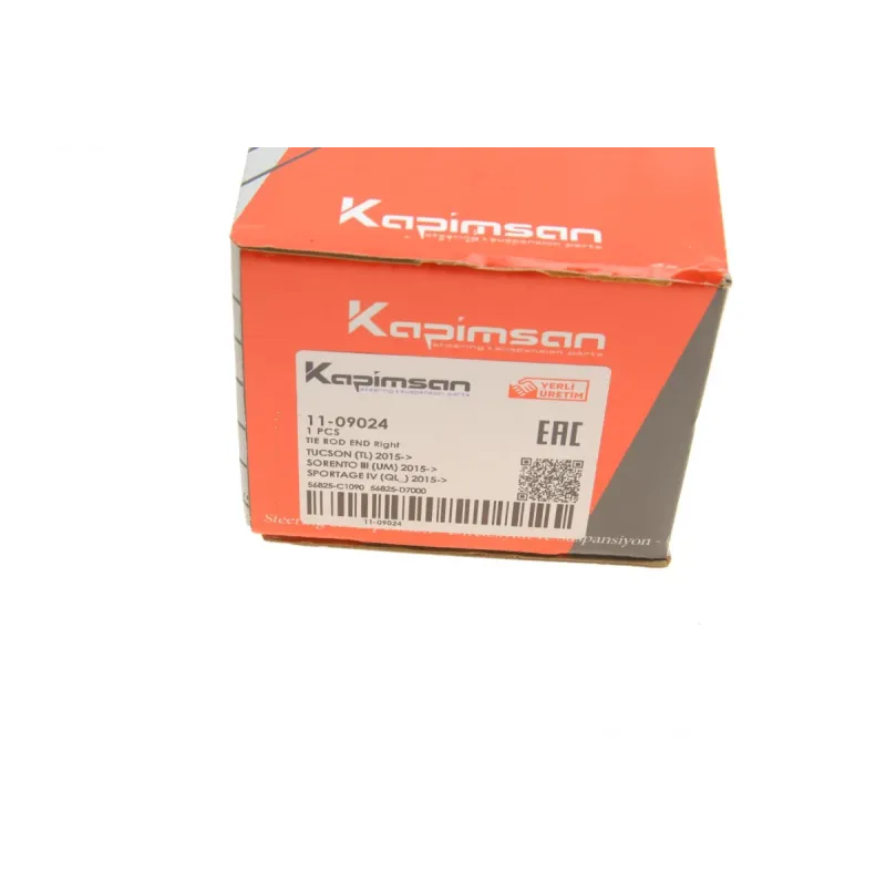 Наконечник рульової тяги KAPIMSAN 11-09024 (R) для Hyundai Tucson, Kia Sportage 2015-