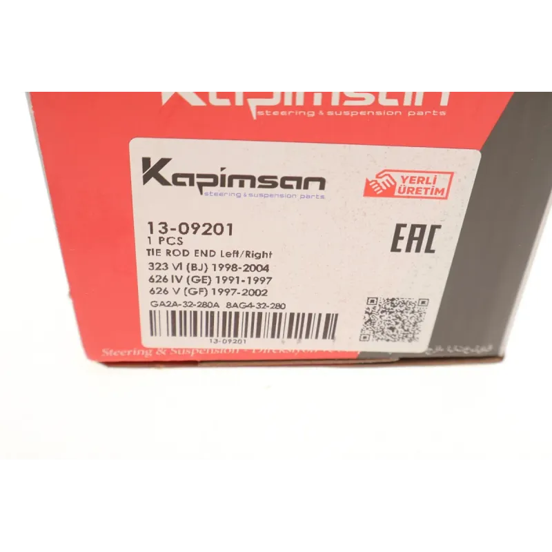 Наконечник рульової тяги KAPIMSAN 13-09201 для Mazda 323 BJ 1998-2004, 626 GD 1987-1992
