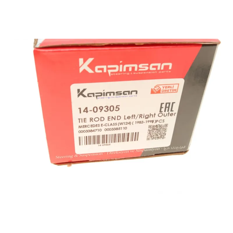 Наконечник рульової тяги KAPIMSAN 14-09305 (наруж.) для Mercedes-Benz E-Class W124, C124, S124
