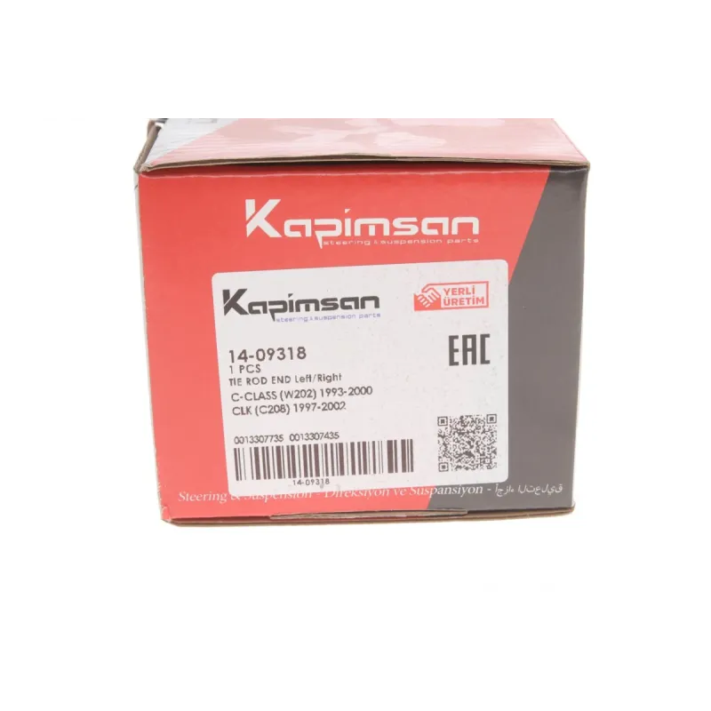 Наконечник рульової тяги KAPIMSAN 14-09318 для Mercedes-Benz C-Class W202/S202 1993-2004