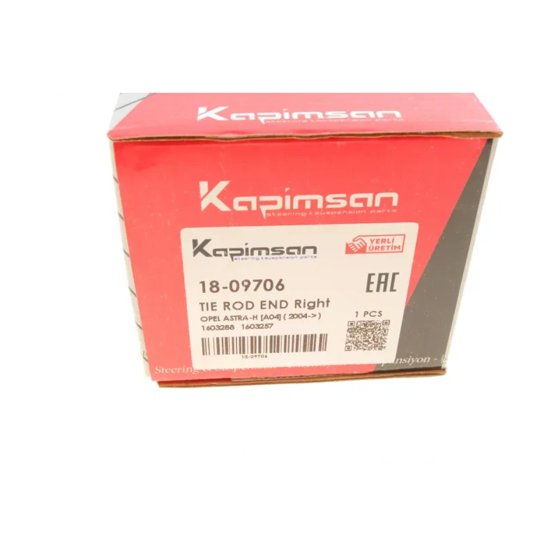 Наконечник рульової тяги KAPIMSAN 18-09706 (R) для Opel Astra H/GTC/Meriva B/Zafira, M12x1,5/M14x1,5