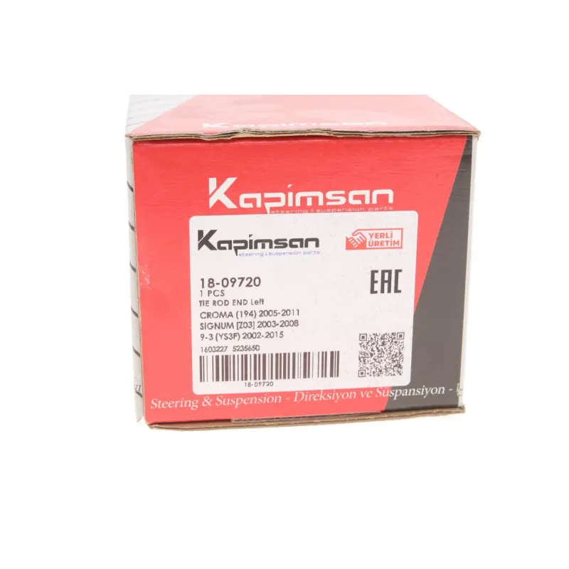Наконечник рульової тяги лівий KAPIMSAN 18-09720 для Fiat Croma, Opel Vectra C, Signum