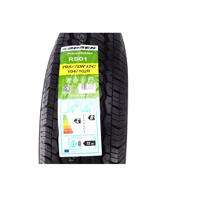 Шина літня KAPSEN DurableMax RS01 195/70 R15C 104/102T