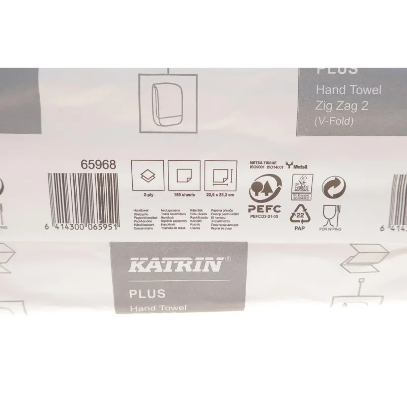 Рушник паперовий KATRIN 65968 (230x232 мм, 150 листів)