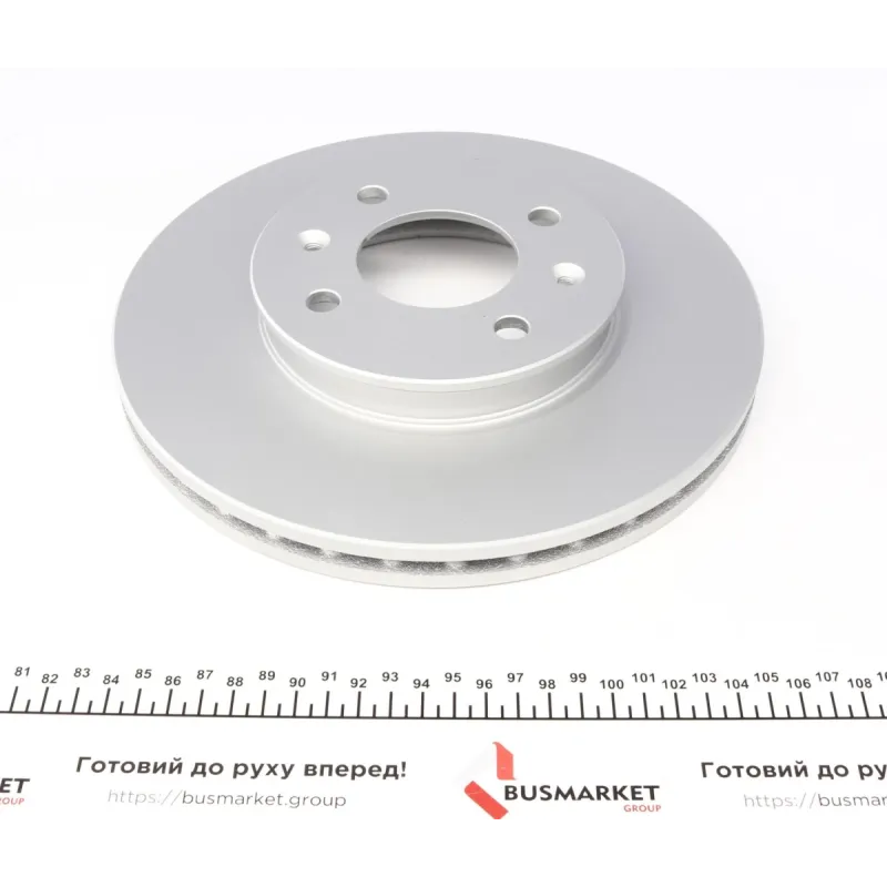 Диск гальмівний передній KAVO PARTS BR-3273-C для Kia Rio III / Hyundai Accent 2011-, 256x22 мм