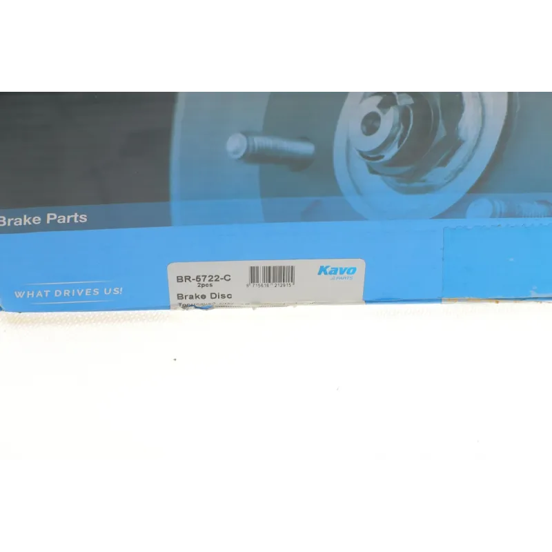 Диск гальмівний передній KAVO PARTS BR-5722-C для Mitsubishi Pajero, L200 276x24 мм