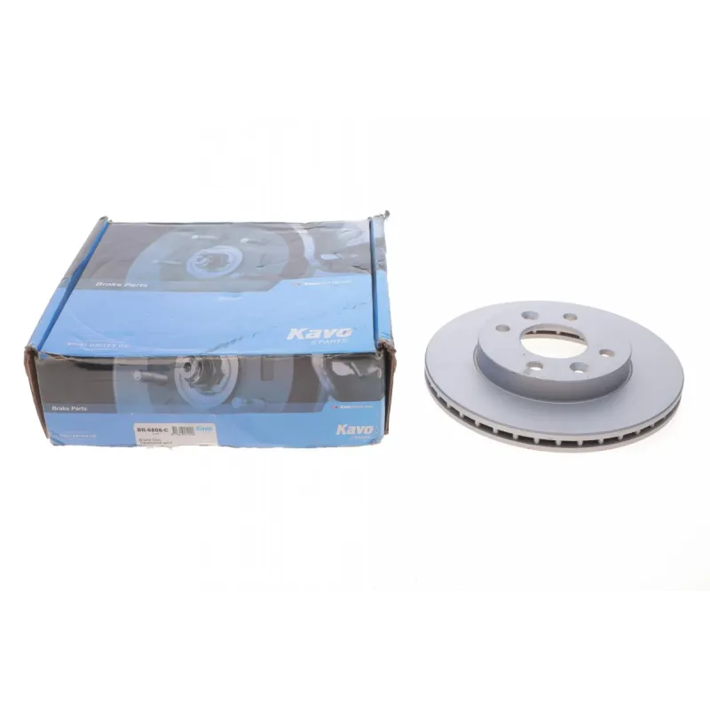 Диск гальмівний передній KAVO PARTS BR-6808-C для Renault Kangoo, Clio II 1997-2009, 238x20 мм