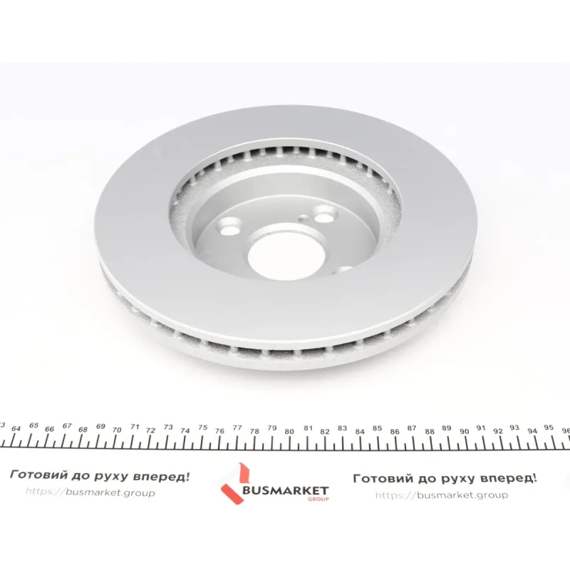 Диск гальмівний передній KAVO PARTS BR-9417-C для Toyota Corolla Altis 2002-2007, 255x25 мм