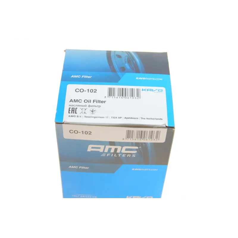 Фільтр масляний KAVO PARTS CO-102 для Chery Amulet 1.5 16V 2008-2010, Bonus 1.5 16V 2009-, діаметр 79 мм