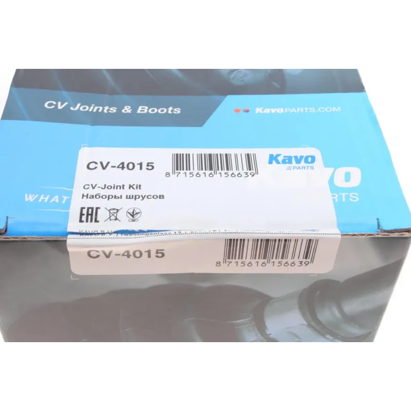ШРКШ зовнішній KAVO PARTS CV-4015 для Kia Sorento I (JC) 2002-2011, 28x25 зубців, передня вісь