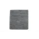 Фільтр салону вугільний KAVO PARTS DC-7112C для Chevrolet Spark M300 2010- 215x200x20 мм