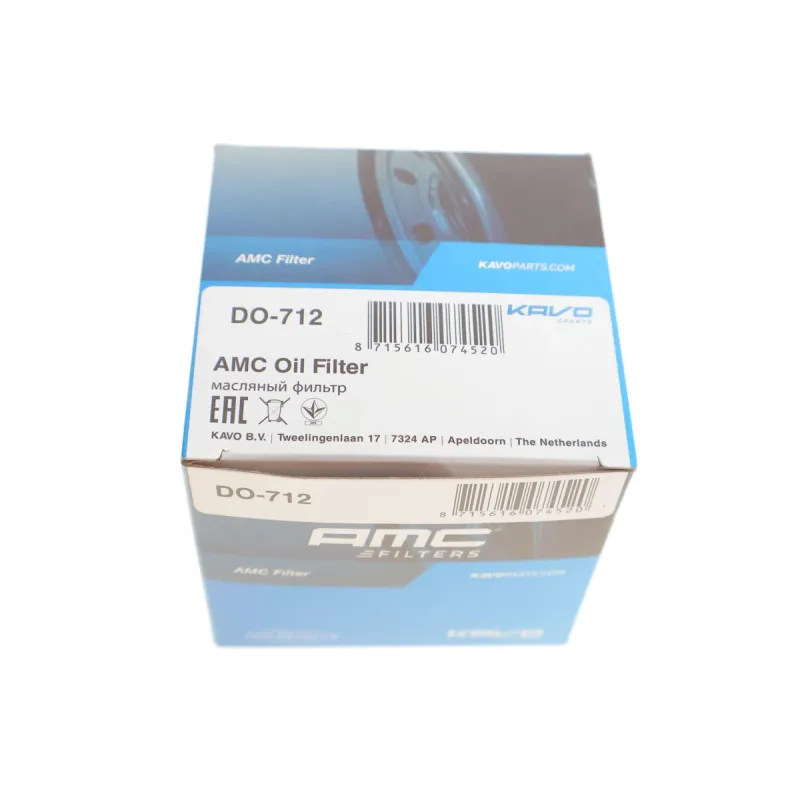 Фільтр масляний KAVO PARTS DO-712 для Chevrolet Aveo 1.2 (T250, T255) 2008-, Spark 1.0-1.2 (M300) 2010-, зовнішній діаметр 68 мм