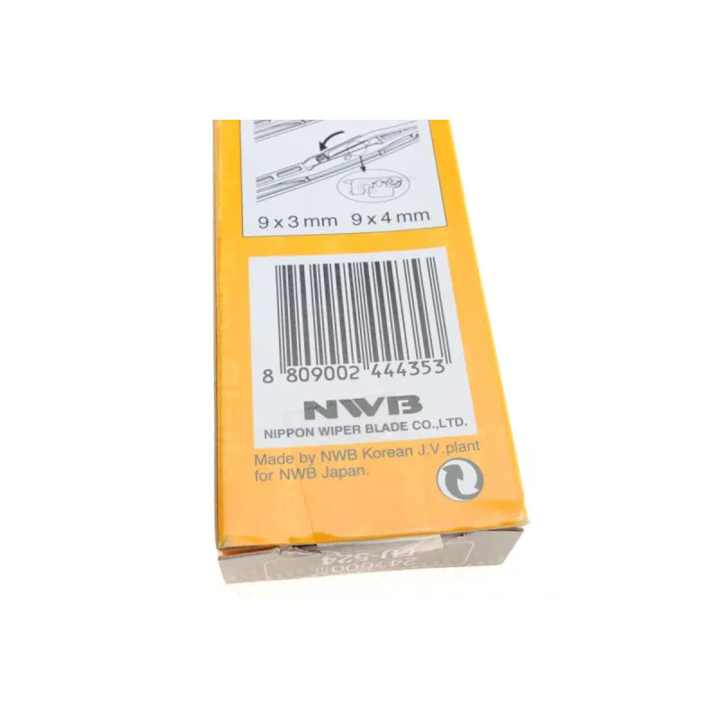 Щітка склоочисника KAVO PARTS EU-524 600 мм для Mercedes-Benz A-class W168, Vaneo 414 1998-2005