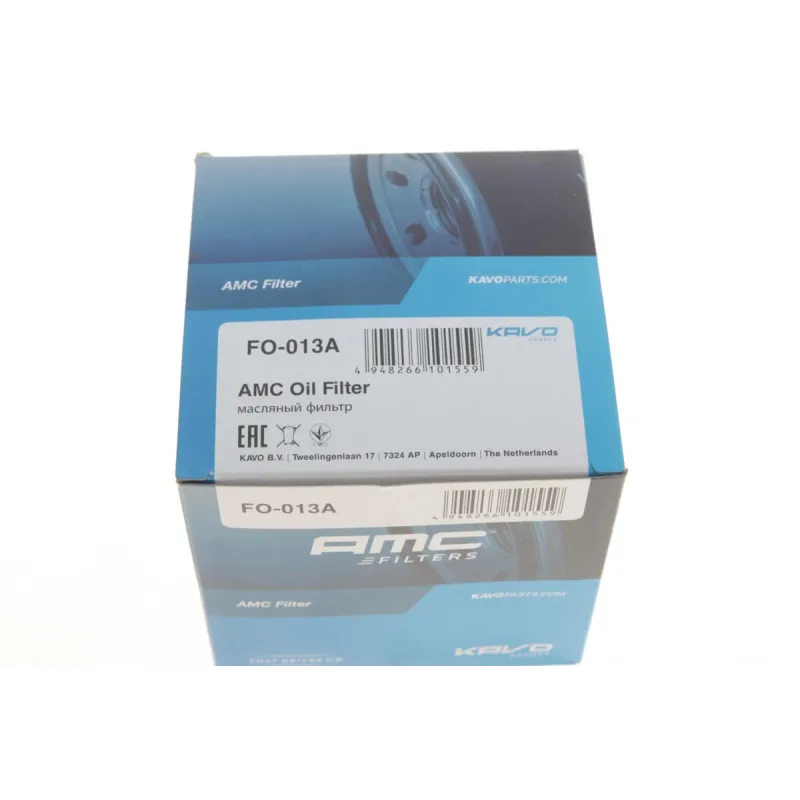 Фільтр масляний KAVO PARTS FO-013A для Mazda 626/3/6 2.0D 86-10, M20x1.5mm