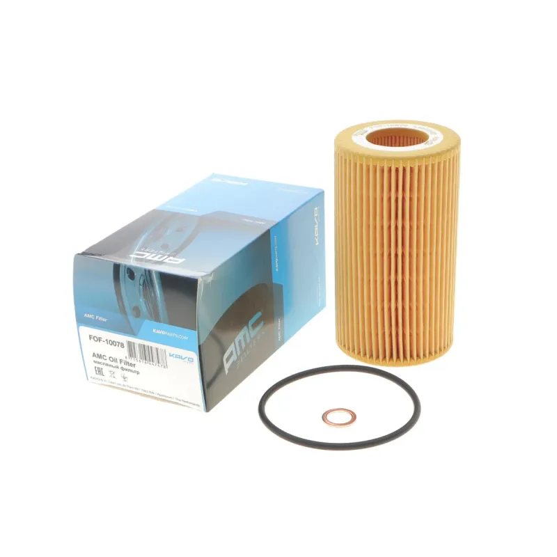 Фільтр масляний KAVO PARTS FOF-10078 для BMW 3 (E46) 2.0d, 5 (E39) 2.0d 2000-2005, 64x115 мм