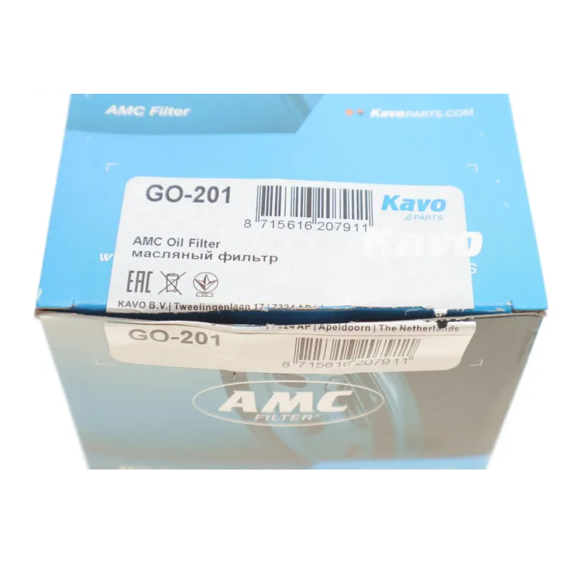 Фільтр масляний KAVO PARTS GO-201 для Great Wall Steed/Wingle 2.0TDI 11-, M22x1.5, 94x100 мм