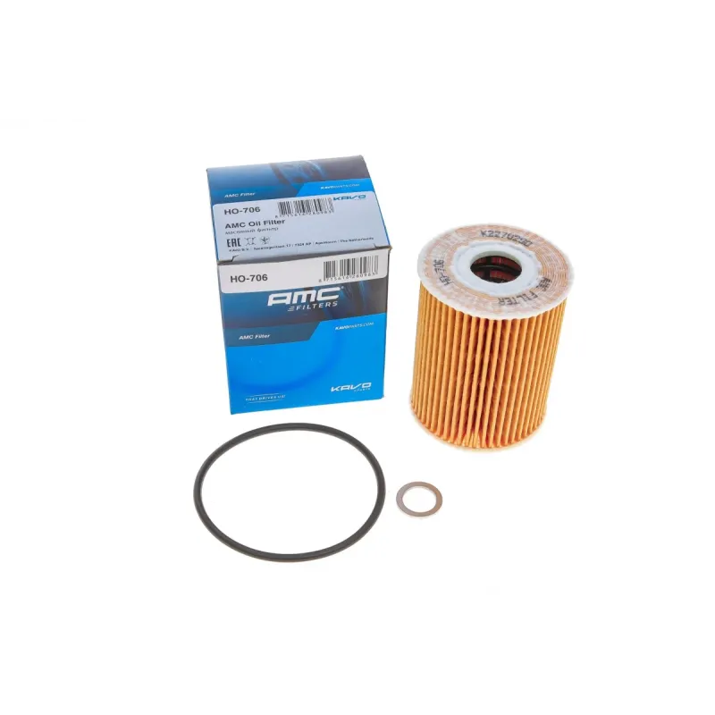 Фільтр масляний KAVO PARTS HO-706 для Hyundai Genesis 3.8 GDI 14-, Grandeur 3.0 GDI 16-