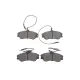 Колодки гальмівні передні KAVO PARTS KBP-10031 для Citroen Berlingo, Peugeot Partner 1996-, 130x57x19 мм