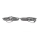Колодки гальмівні передні KAVO PARTS KBP-10031 для Citroen Berlingo, Peugeot Partner 1996-, 130x57x19 мм