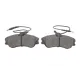 Колодки гальмівні передні KAVO PARTS KBP-10031 для Citroen Berlingo, Peugeot Partner 1996-, 130x57x19 мм