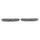 Колодки гальмівні передні KAVO PARTS KBP-10038 для Iveco Daily 2014-2024, 165x66.5x20.1 мм