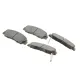 Колодки гальмівні передні KAVO PARTS KBP-2002 для Honda Accord 1993-2003, Civic 1997-2001, 149x53x17.5 мм