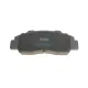 Колодки гальмівні передні KAVO PARTS KBP-2002 для Honda Accord 1993-2003, Civic 1997-2001, 149x53x17.5 мм