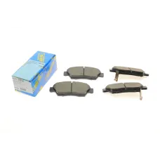 Колодки гальмівні передні KAVO PARTS KBP-2003 для Honda Civic V/VI/VII, CRX III 1991-2005 (137x57x16.3 мм)